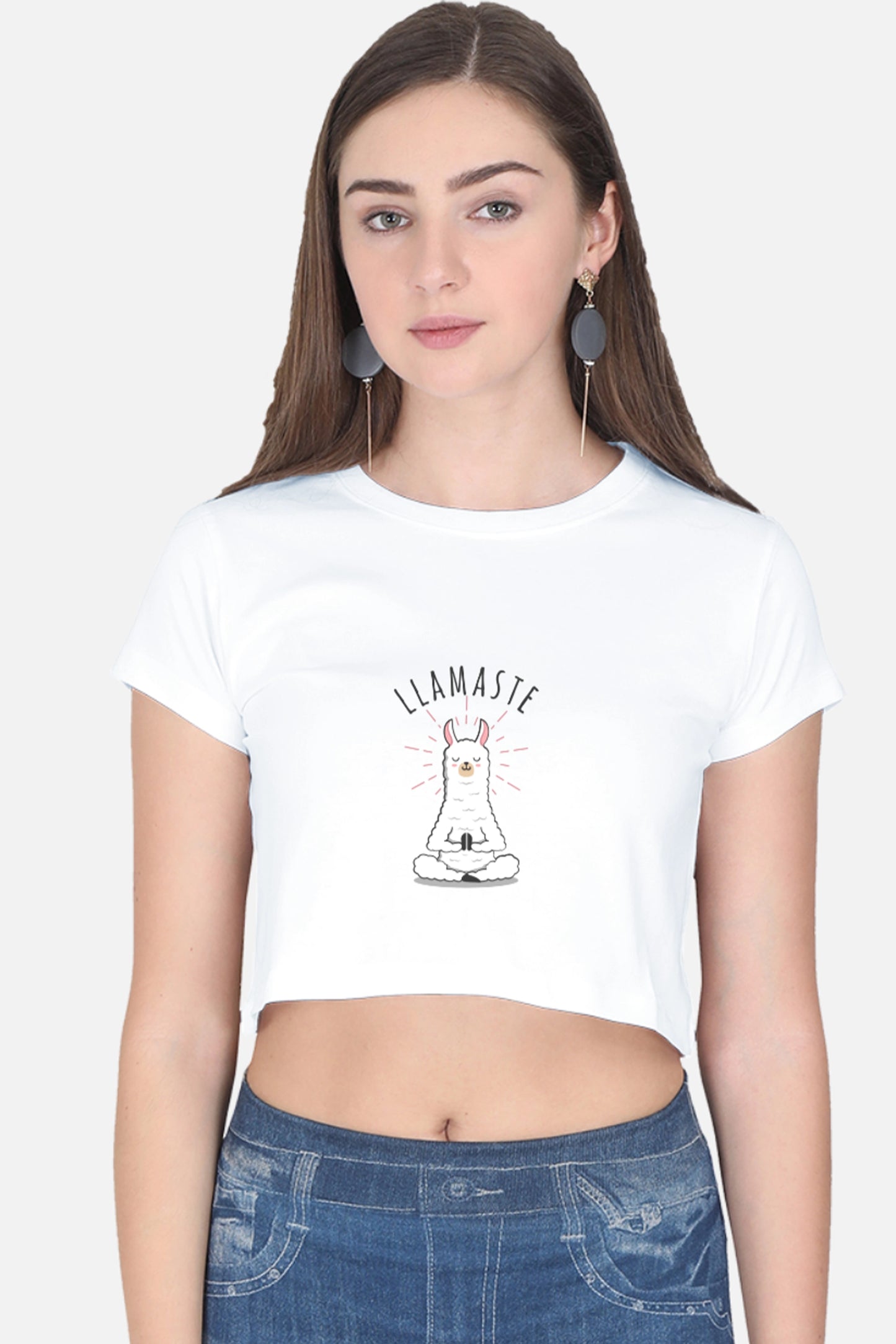 LLAMASTE Crop Top
