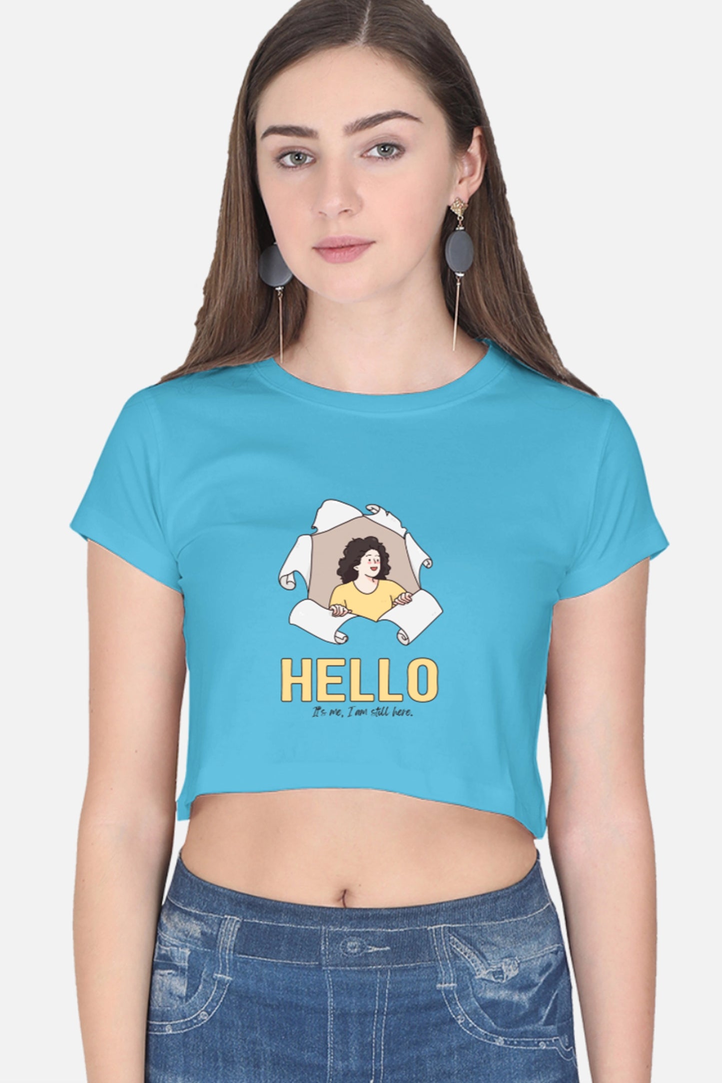 Hello It's me Crop Top