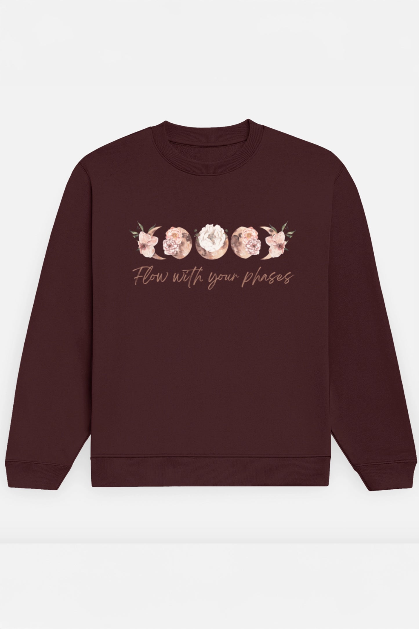 Flow with your phases Sweatshirt (Peach)