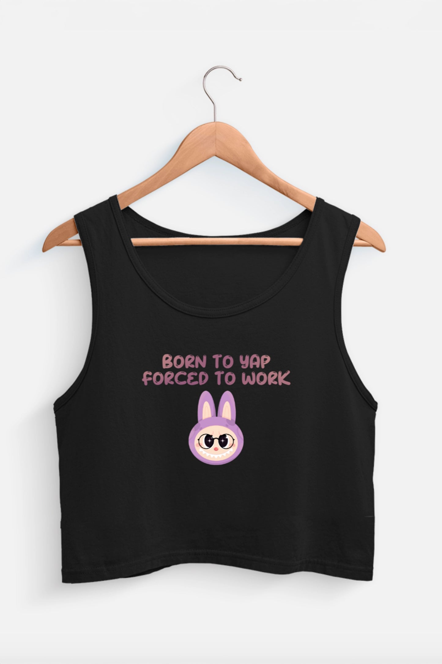 Born to yap, Forced to work Tank Top