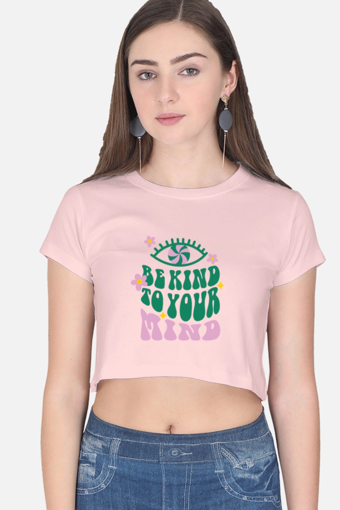 Be Kind To Your Mind Crop Top