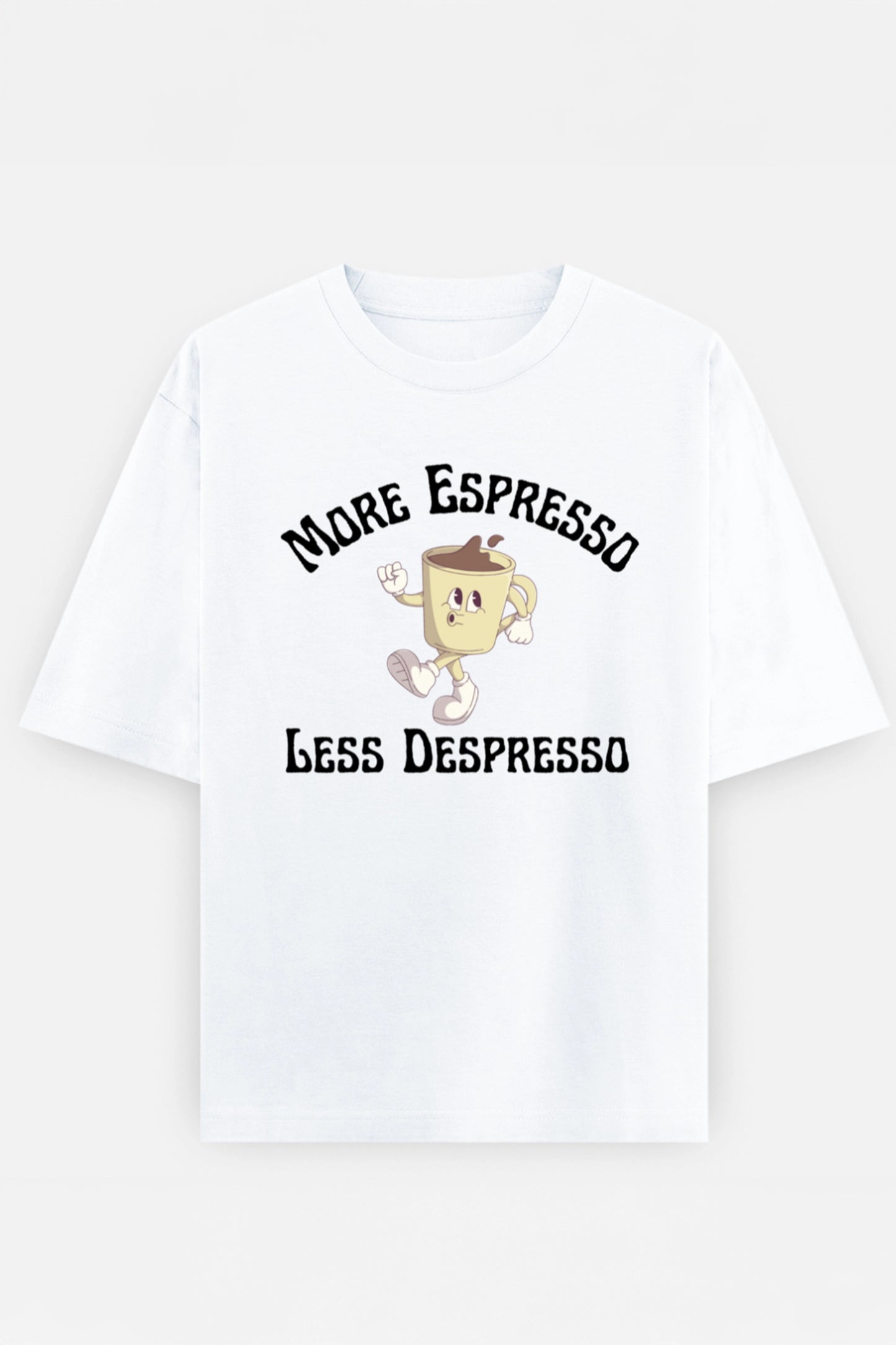 More Espresso Oversized Tee