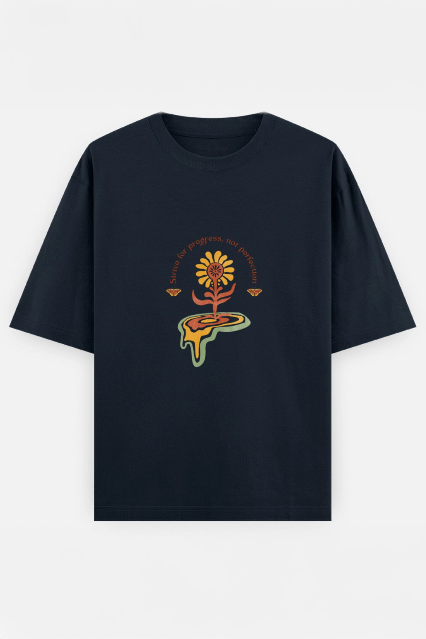 Strive For Progress Oversized Tee