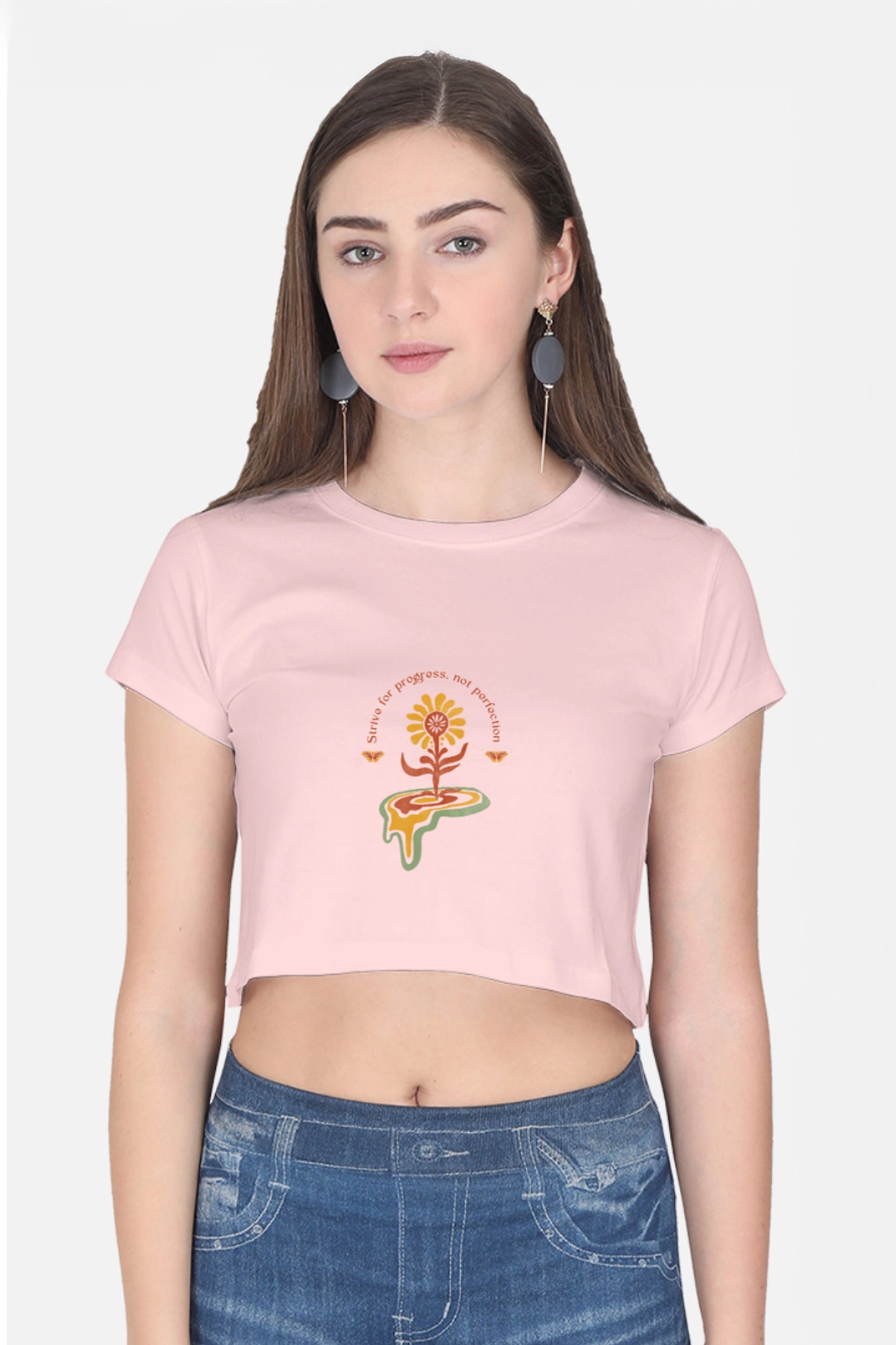 Strive For Progress Crop Top