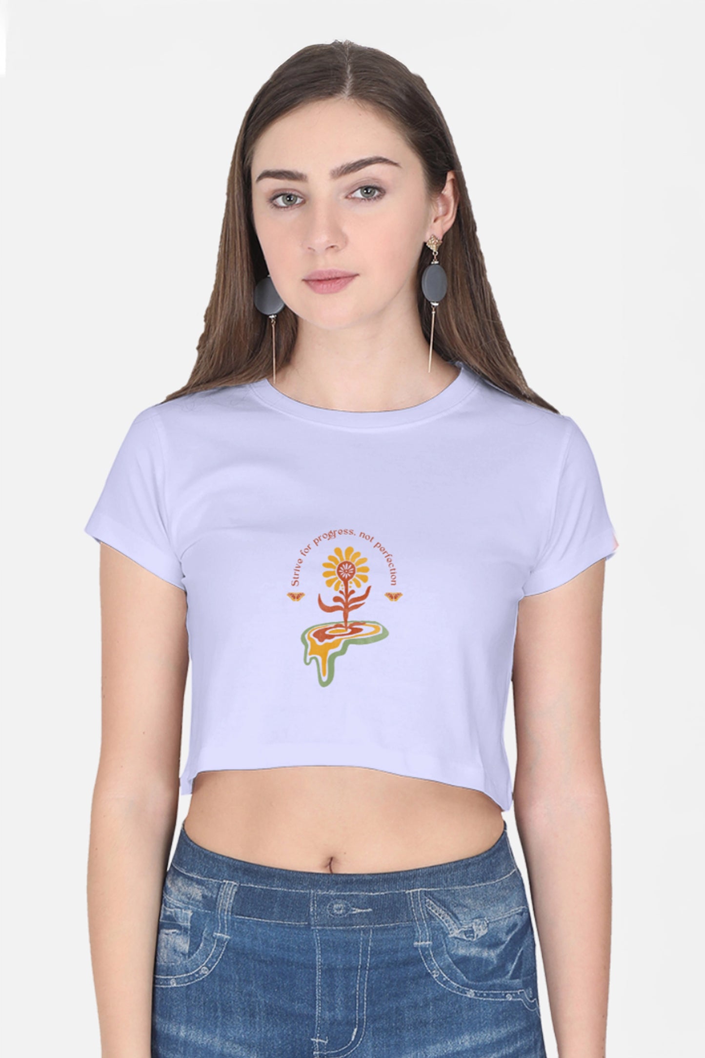 Strive For Progress Crop Top