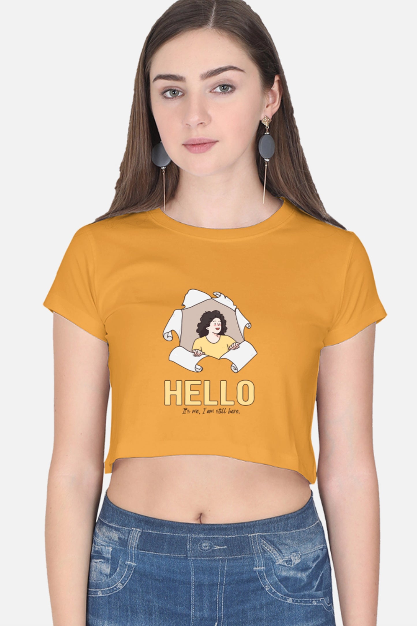 Hello It's me Crop Top