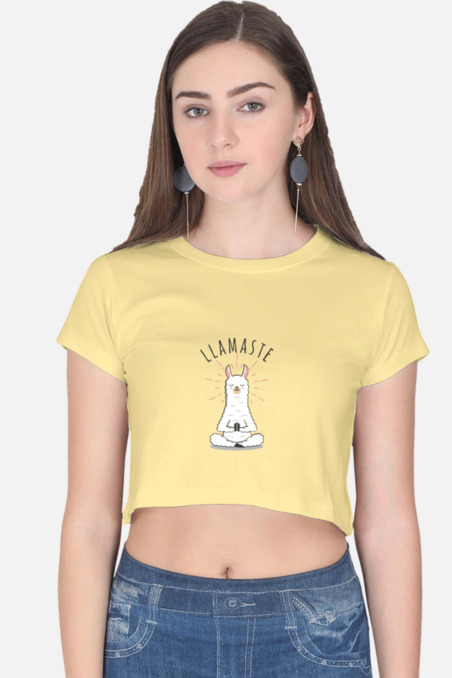 LLAMASTE Crop Top