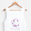 Moon Child Purple Design Tank Top