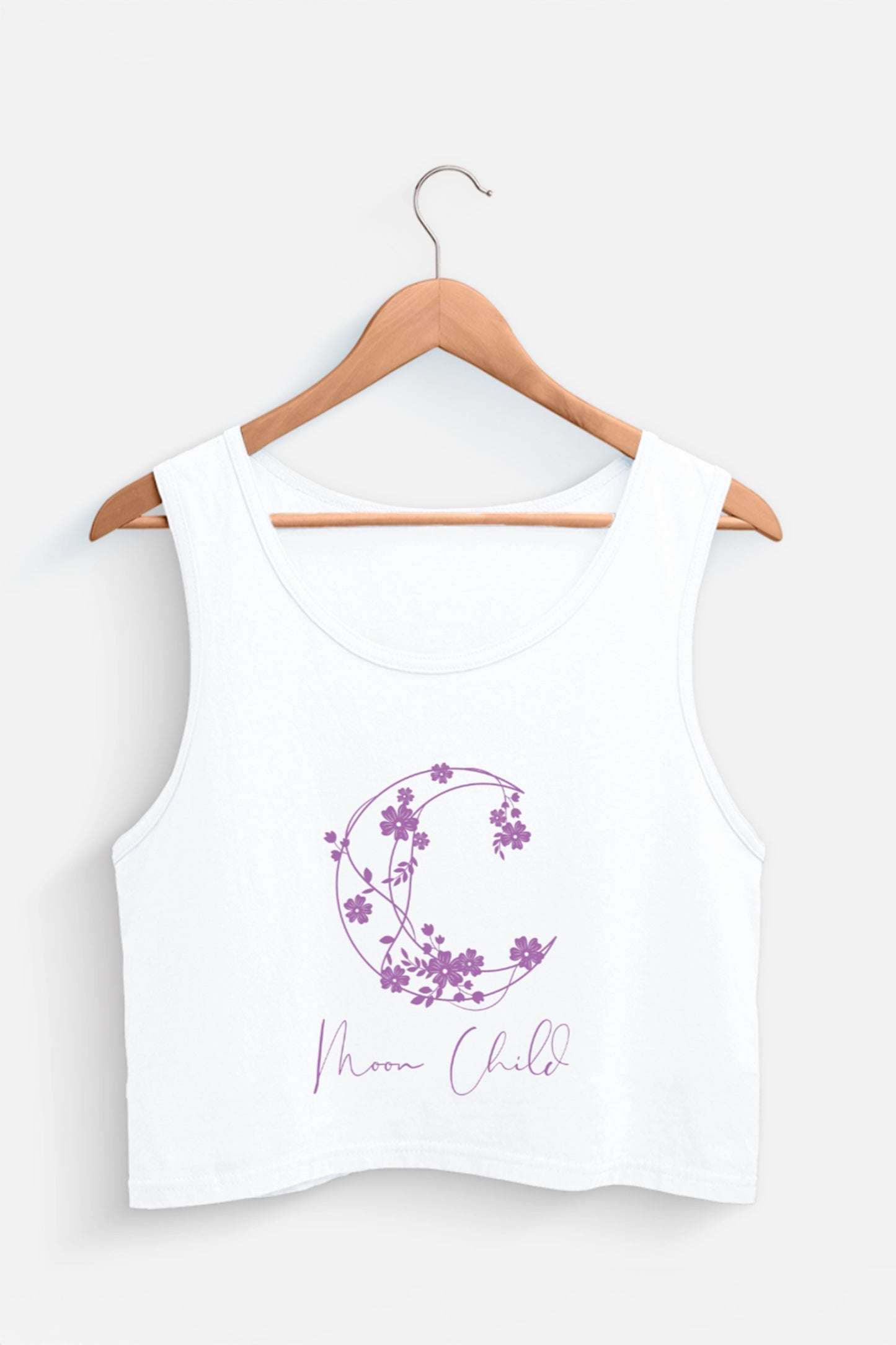 Moon Child Purple Design Tank Top