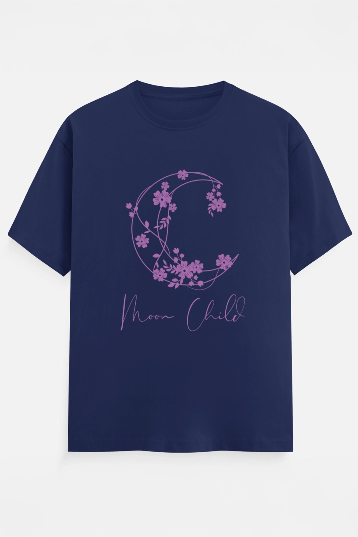 Moon Child Purple Design T-Shirts