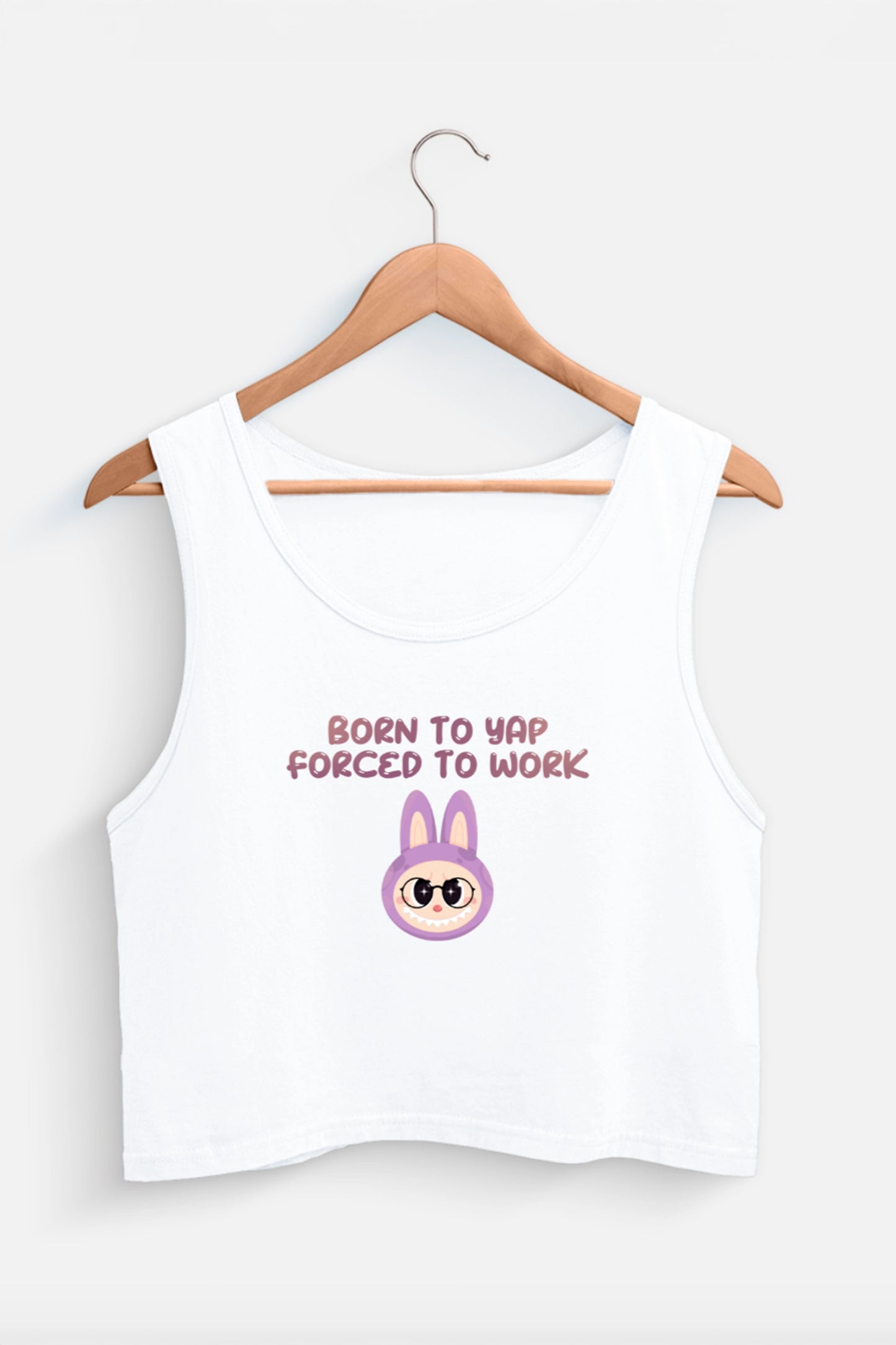Born to yap, Forced to work Tank Top
