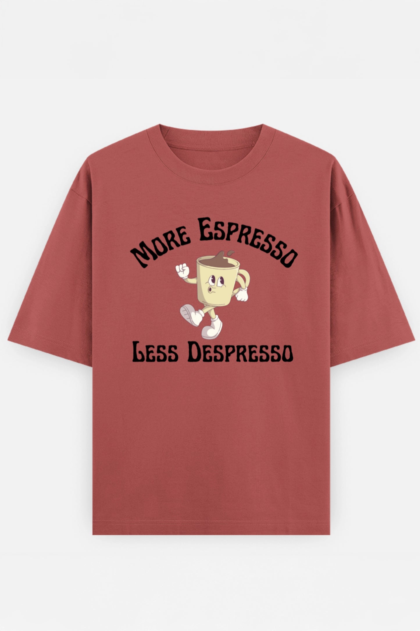 More Espresso Oversized Tee