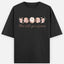 Flow with your phases Oversized Tee (Peach)