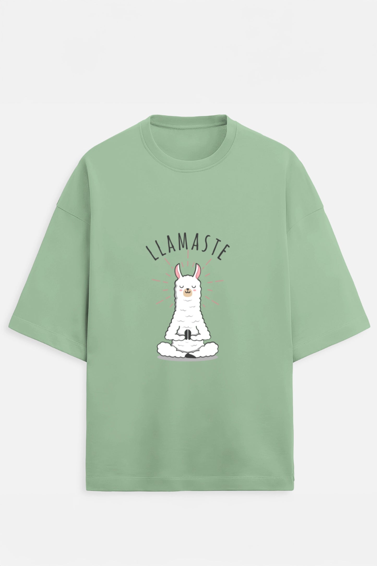 LLAMASTE Terry Oversized Tee