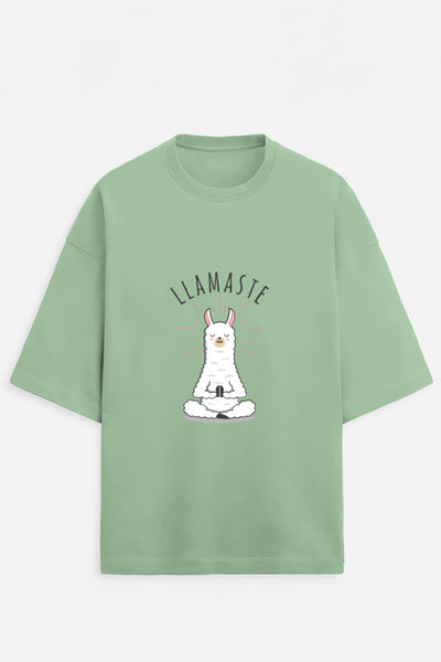 LLAMASTE Terry Oversized Tee