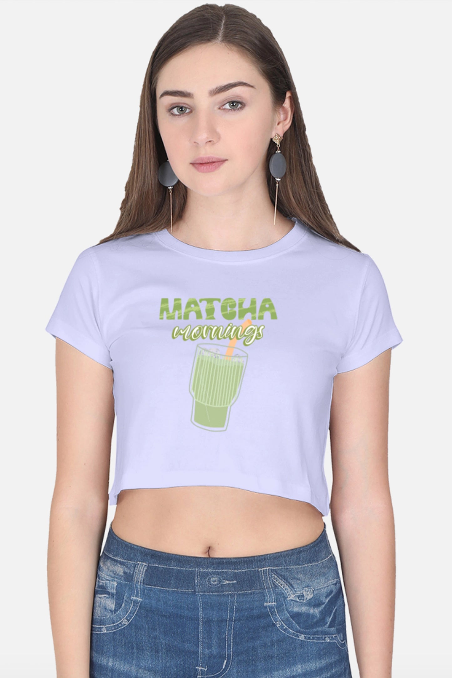 Matcha Mornings Crop Top
