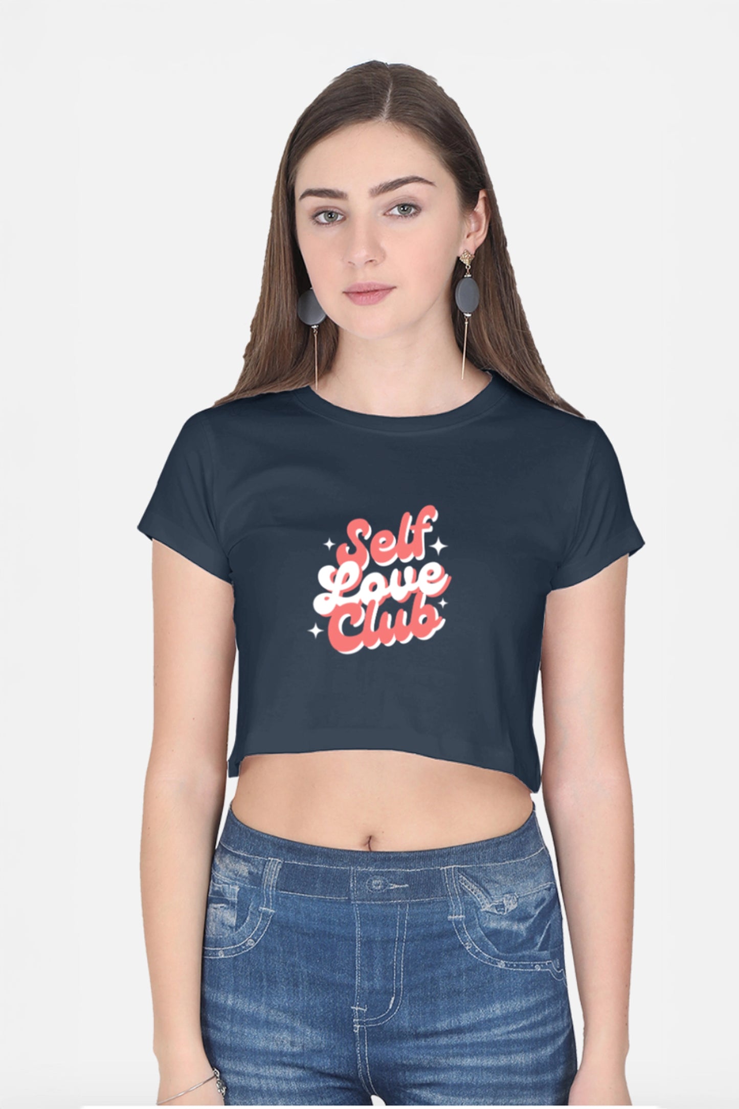 Self Love Club Crop Top