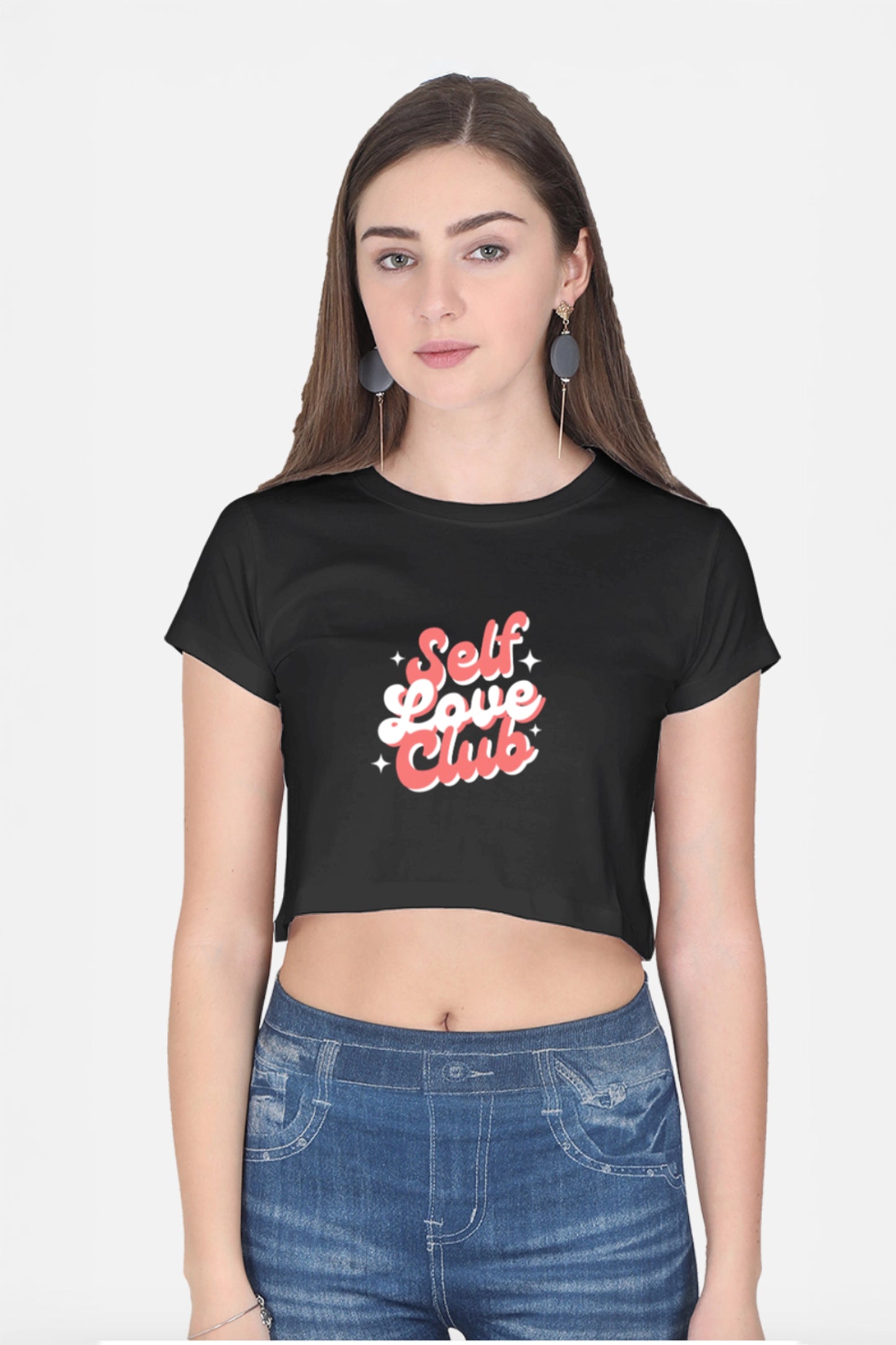 Self Love Club Crop Top