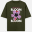 My Heart Is Bloom Oversized T shirt