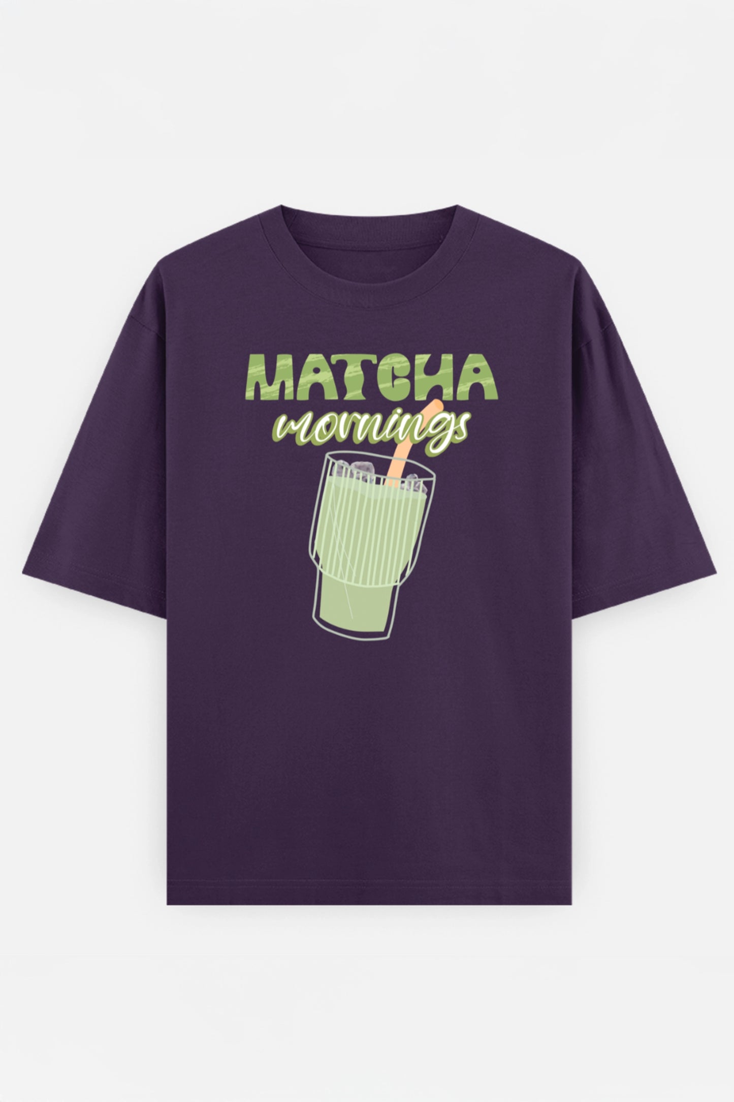 Matcha Mornings Oversized Tee