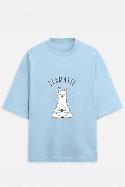 LLAMASTE Terry Oversized Tee
