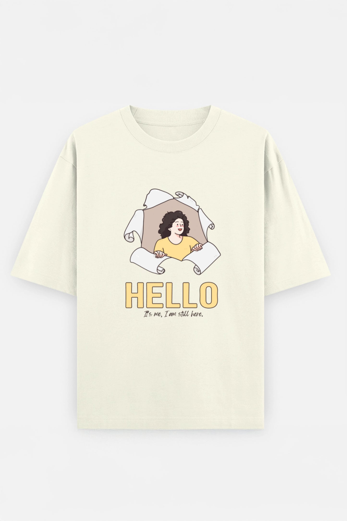 Hello It's me Oversized Tee