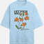 Let Your Soul Blossom Terry Oversized Tee