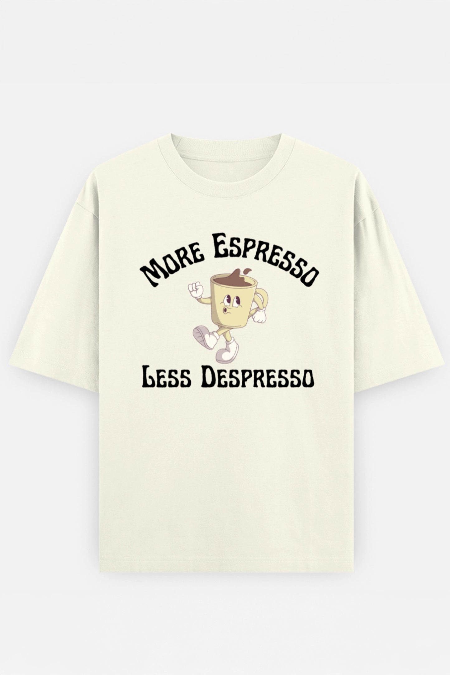 More Espresso Oversized Tee