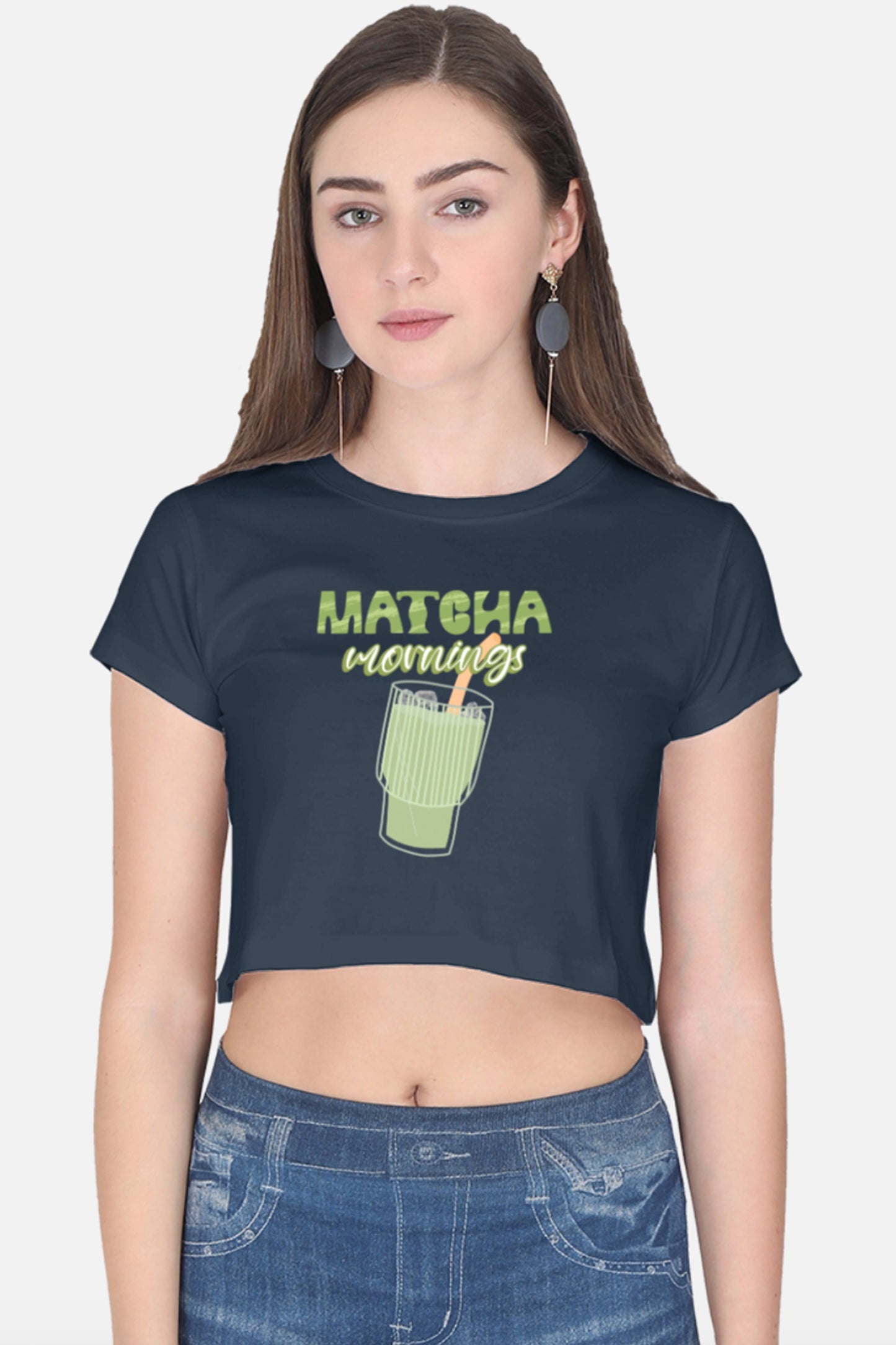 Matcha Mornings Crop Top