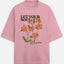 Let Your Soul Blossom Terry Oversized Tee